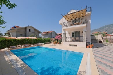 Villa Sevinç, Plaja Yakın, 3 odalı ve Özel Havuzlu 1