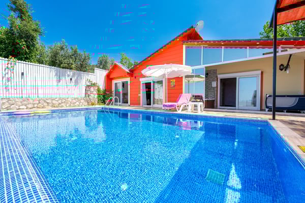 Villa Mine-2, Kalkan Bölgesinde, İki Odalı, Balayına Uygun Villa 2