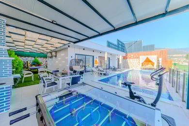 Villa İzanagi-2, Kalkan Bölgesinde, Sauna ve Jakuzili ve 2 Odalı 1