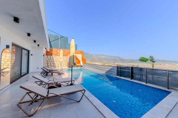 Villa İzanagi-2, Kalkan Bölgesinde, Sauna ve Jakuzili ve 2 Odalı 2