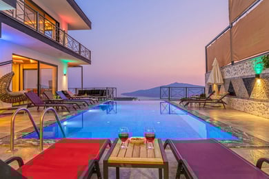 Villa Geçit, Deniz Manzaralı, Korunaklı Havuz & Çift Jakuzi, Sauna 3
