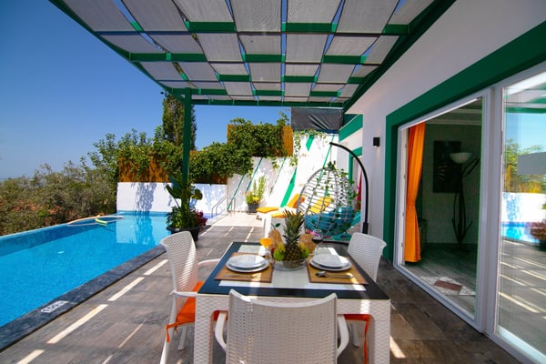 Villa Mermaid, Jakuzili, Saunalı, Korunaklı Balayı Villası 3