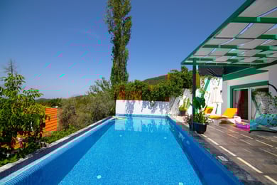 Villa Mermaid, Jakuzili, Saunalı, Korunaklı Balayı Villası 2