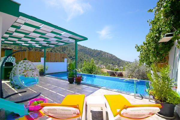 Villa Mermaid, Jakuzili, Saunalı, Korunaklı Balayı Villası 3