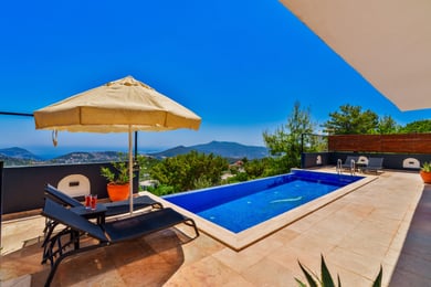 Villa Maki-2, İki Odalı, Sauna ve Kapalı Jakuzili Havuzlu Lüks Villa 2