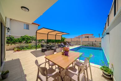 Villa Unedo-2, Korunaklı Havuzlu, Doğa İçerisinde, Jakuzili Villa 3