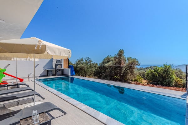 Villa Fon-2, Deniz Manzaralı, Doğa İçerisinde, 2 Odalı 2