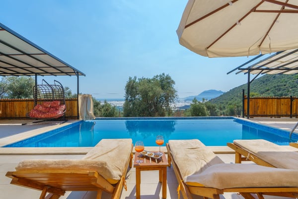 Villa Daimos, 2 Odalı, Doğa İçinde ve Jakuzili 2