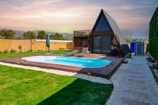Villa Keyfi, 2 Odalı, Doğa İçerisinde, Bungalov 1
