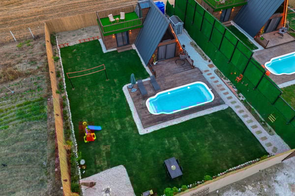 Villa Keyfi, 2 Odalı, Doğa İçerisinde, Bungalov 2