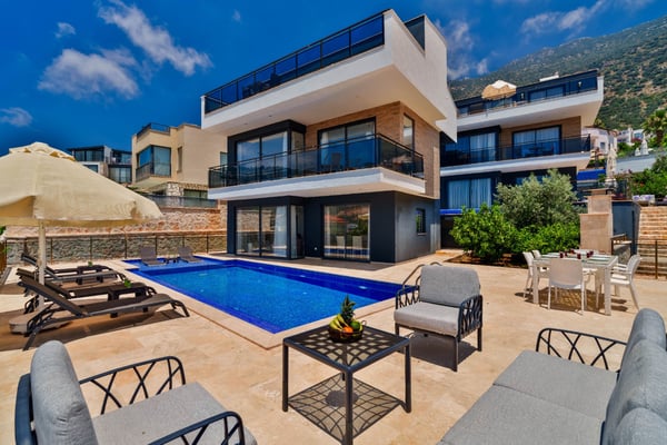 Villa Vaha, 3 Odalı, Deniz Manzaralı, Jakuzili 3