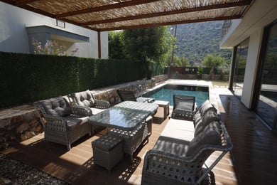 Villa Forkis-2, Doğa İçinde, Jakuzili, 4 Odalı 2