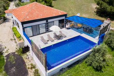 Villa Sonic-1, Doğa İçerisinde, 2 Odalı ve Jakuzili 1
