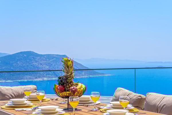 Villa Efsun, Deniz Manzaralı, 2 Süit Odalı, Lüks Villa 1