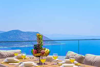 Villa Efsun, Deniz Manzaralı, 2 Süit Odalı, Lüks Villa 1