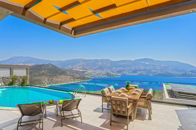 Villa Efsun, Deniz Manzaralı, 2 Süit Odalı, Lüks Villa 3