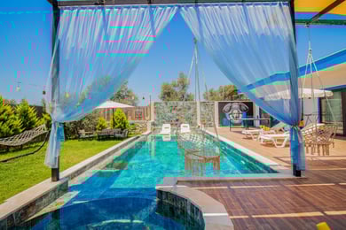 Villa Pomona, Kalkan Bölgesinde, 2 Odalı, Jakuzili 2