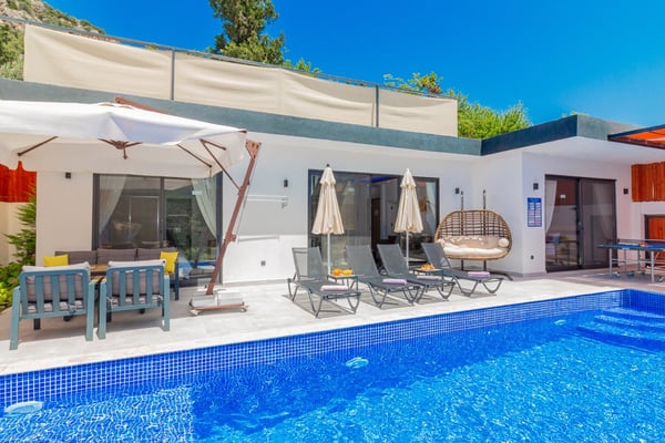 Villa Bento, 2 Odalı, Jakuzili ve Korunaklı 3