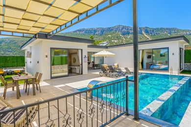 Villa Mirket-6, Lüks, Hamam ve Saunalı, 2 Odalı 1