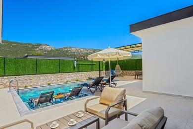 Villa Mirket-6, Lüks, Hamam ve Saunalı, 2 Odalı 3