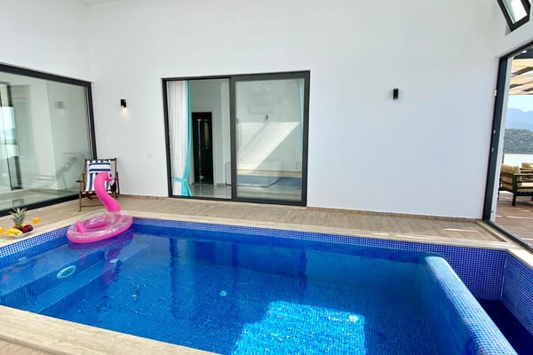 Villa Sisia-4, Jakuzi & Sauna & Hamam, Havuzu Isıtmalı 3