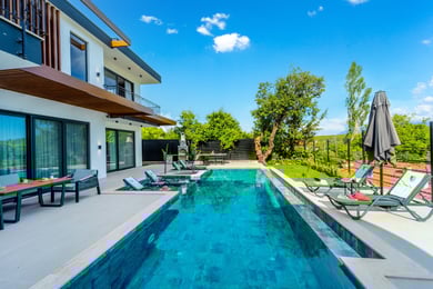 Villa Moby-4, Çift Jakuzili, Hamam ve Saunalı, Muhafazakar 2