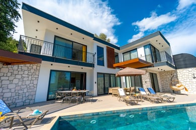 Villa Moby-3, Hamamlı Saunalı, 3 Odalı, Jakuzili 1