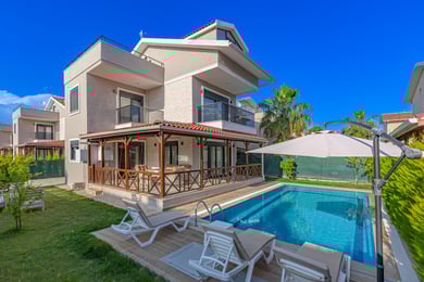 Villa Bettle-6, Belek'te, 3 Odalı, 6 Kişilik 1