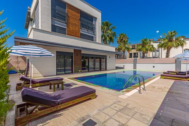 Villa Bettle, Belek'te, 4 Odalı, 8 Kişilik, Muhafazakar 1