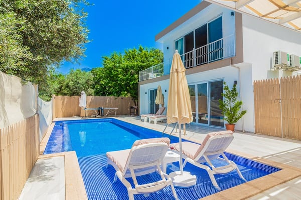 Villa Pueblo, 2 Odalı, Jakuzili ve Korunaklı 1