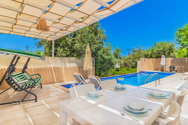 Villa Pueblo, 2 Odalı, Jakuzili ve Korunaklı 3