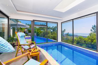 Villa Hayat, Jakuzili, Isıtmalı ve Kapalı Havuzlu 3