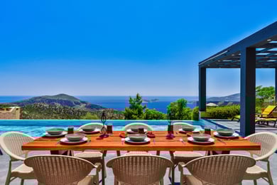 Villa Rocco-2, Çift Havuzlu, Deniz Manzaralı, Jakuzili 2