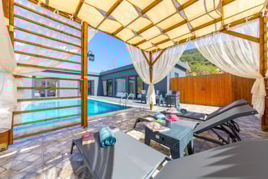 Villa Loka-1, 2 Odalı, Jakuzili ve Korunaklı 2