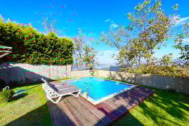 Villa Tavi, Korunaklı, Sıcak Havuzlu, Balayı Bungalovu 2