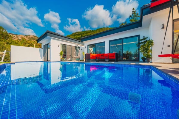 Villa Feda, İki odalı, Jakuzili, Korunaklı Balayı Villası 3