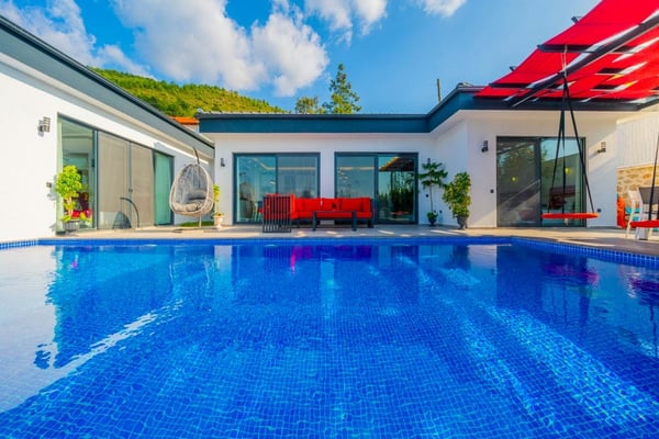 Villa Feda, İki odalı, Jakuzili, Korunaklı Balayı Villası 1