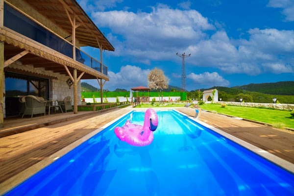 Villa Kadmilos, Demre Bölgesinde, Doğa İçerisinde, Jakuzili, 2 Odalı 1
