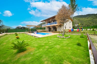 Villa Kadmilos, Demre Bölgesinde, Doğa İçerisinde, Jakuzili, 2 Odalı 3