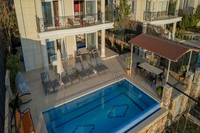 Villa Serefoni-2, Kalkan Kızıltaş`ta Muhteşem Deniz Manzaralı, 8 Kişilik Lüks Villa 2