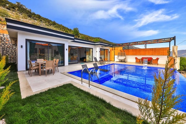 Villa Bale-2, Doğa Manzaralı, Muhafazakar Balayı Villası 1