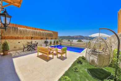 Villa Milano, Patara`da, İki Kişilik, Jakuzili, Muhafazakar Villa 2
