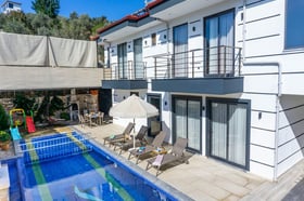 Villa Haily-1, Kaş Bölgesinde, 2 Odalı, Jakuzili Villa 1