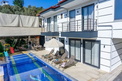 Villa Haily-1, Kaş Bölgesinde, 2 Odalı, Jakuzili Villa 1