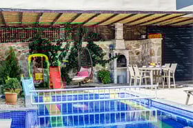 Villa Haily-1, Kaş Bölgesinde, 2 Odalı, Jakuzili Villa 2