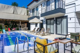 Villa Haily-1, Kaş Bölgesinde, 2 Odalı, Jakuzili Villa 3