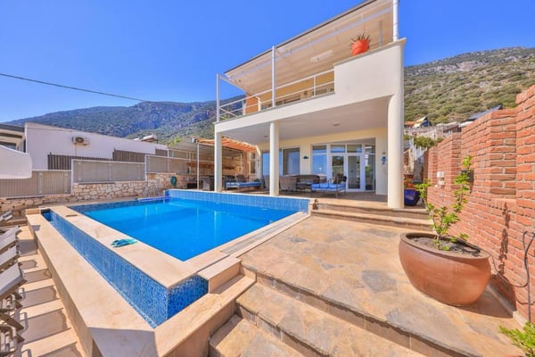 Villa Jump, Kaş Bölgesinde, Doğa ve Deniz Manzaralı Villa 2