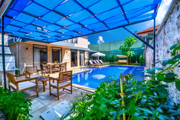 Villa Kaside-1, Kaş Bölgesinde, Jakuzili Muhafazakar Villa 2