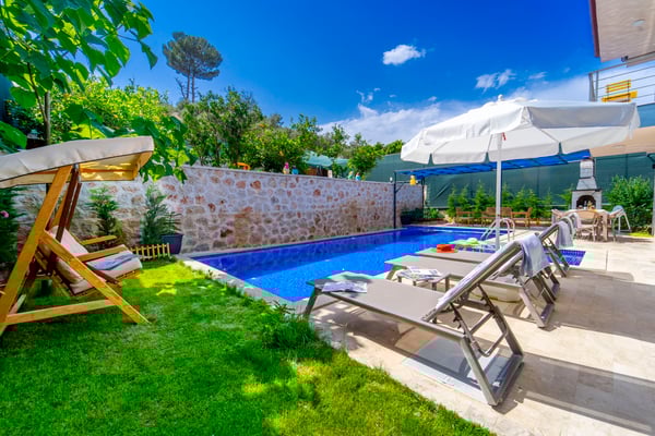 Villa Kaside-1, Kaş Bölgesinde, Jakuzili Muhafazakar 3