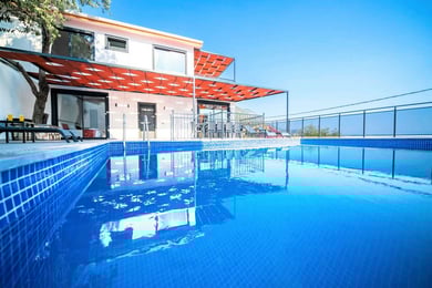 Villa Dose-2, Kaş Bölgesinde, 10 Kişilik, Spor ve Sinema Odalı Lüks Villa 2